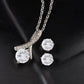 Peace I Leave With You (John 14:27) | Alluring Beauty Necklace & Earring Set