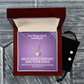I Will Turn Your Mourning Into Joy (Jeremiah 31:13) | Alluring Beauty Necklace & Earring Set