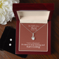 He Will Give  Rest (Matthew 11:28) | Alluring Beauty Necklace & Earring Set