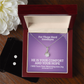 I Will Turn Your Mourning Into Joy (Jeremiah 31:13) | Alluring Beauty Necklace & Earring Set