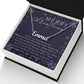 Personalised Name Necklace For Mom ~Hebrews 11:1~ (Horizontal)