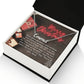 Personalised Name Necklace For Mom ~Psalm 119:105~ (Horizontal)
