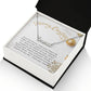 Personalised Name Necklace For Mom ~Philippians 4:7~ (Horizontal)