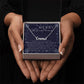 Personalised Name Necklace For Mom ~Hebrews 11:1~ (Horizontal)