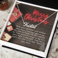 Personalised Name Necklace For Mom ~Psalm 119:105~ (Horizontal)