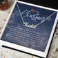 Personalised Name Necklace For Mom ~Colossians 3:14~ (Horizontal)