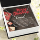 Personalised Name Necklace For Mom ~Psalm 119:105~ (Horizontal)