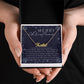 Personalised Name Necklace For Mom ~Hebrews 11:1~ (Horizontal)