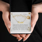 Personalised Name Necklace For Mom ~Philippians 4:7~ (Horizontal)