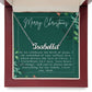 Personalised Name Necklace For Mom ~1 Corinthians 13:7~ (Horizontal)