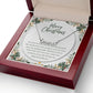 Personalised Name Necklace For Wife ~Matthew 2:10-11~ (Horizontal)