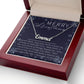 Personalised Name Necklace For Mom ~Hebrews 11:1~ (Horizontal)