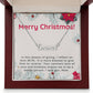 Personalised Name Necklace For Mom ~Acts 20:35~ (Horizontal)