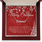 Personalised Name Necklace For Mom ~Proverbs 31:28~ (Horizontal)