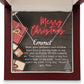 Personalised Name Necklace For Mom ~Psalm 119:105~ (Horizontal)