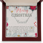 Personalised Name Necklace For Daughter ~Psalm 127:3~ (Horizontal)