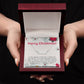 Personalised Name Necklace For Mom ~Acts 20:35~ (Horizontal)