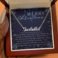 Personalised Name Necklace For Mom ~Hebrews 11:1~ (Horizontal)