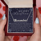 Personalised Name Necklace For Mom ~Hebrews 11:1~ (Horizontal)