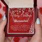Personalised Name Necklace For Mom ~Proverbs 31:28~ (Horizontal)