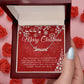 Personalised Name Necklace For Mom ~Proverbs 31:28~ (Horizontal)