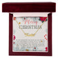 Personalised Name Necklace For Daughter ~Psalm 127:3~ (Horizontal)