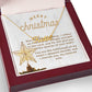 Personalised Name Necklace For Wife ~Matthew 2:10-11~ (Horizontal)