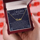 Personalised Name Necklace For Mom ~Hebrews 11:1~ (Horizontal)