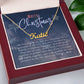 Personalised Name Necklace For Mom ~Colossians 3:14~ (Horizontal)