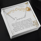 Personalised Name Necklace For Mom ~Philippians 4:7~ (Signature Font)