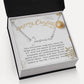 Personalised Name Necklace For Mom ~Philippians 4:7~ (Signature Font)