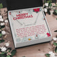 Personalised Name Necklace For Wife ~John 3:16~ (Signature Font)