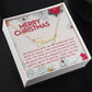 Personalised Name Necklace For Wife ~John 3:16~ (Signature Font)