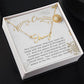Personalised Name Necklace For Mom ~Philippians 4:7~ (Signature Font)