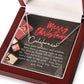 Personalised Name Necklace For Mom ~Psalm 119:105~ (Signature Font)