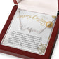 Personalised Name Necklace For Mom ~Philippians 4:7~ (Signature Font)