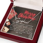 Personalised Name Necklace For Mom ~Psalm 119:105~ (Signature Font)
