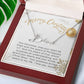 Personalised Name Necklace For Mom ~Philippians 4:7~ (Signature Font)