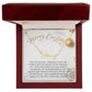 Personalised Name Necklace For Mom ~Philippians 4:7~ (Signature Font)