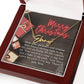 Personalised Name Necklace For Mom ~Psalm 119:105~ (Signature Font)