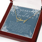 Personalised Name Necklace For Wife ~Psalm 91:1-2~ (Signature Font)