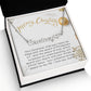 Personalised Name Necklace For Mom ~Philippians 4:7~ (Heart)