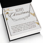 Personalised Name Necklace For Mom ~Matthew 5:16~ (Heart)