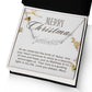 Personalised Name Necklace For Mom ~Matthew 5:16~ (Heart)