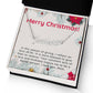 Personalised Name Necklace For Mom ~Acts 20:35~ (Heart)