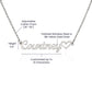 Personalised Name Necklace For Daughter ~Psalm 127:3~ (Heart)