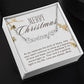 Personalised Name Necklace For Mom ~Matthew 5:16~ (Heart)