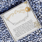 Personalised Name Necklace For Mom ~Philippians 4:7~ (Heart)