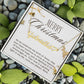 Personalised Name Necklace For Mom ~Matthew 5:16~ (Heart)