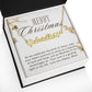 Personalised Name Necklace For Mom ~Matthew 5:16~ (Heart)